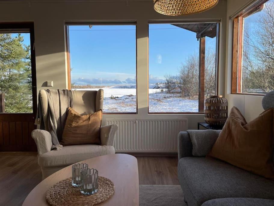 Lakeview Cabin Near Kirkjubæjarklaustur Dış mekan fotoğraf